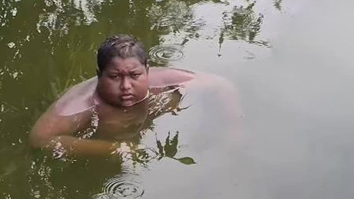 Iqbal, a 16-year-old boy has spent the last 5 years living in water